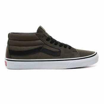 Damske Kotnikove Tenisky Vans Sk8-Mid Nachový/Biele VA48CZUSR